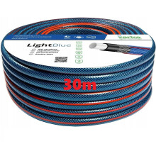 (3/4" - 19mm, 30 Metres) 50M LightDuty Garden Hose Pipe Reinforced Braided PVC Watering Hosepipe 1/2 3/4