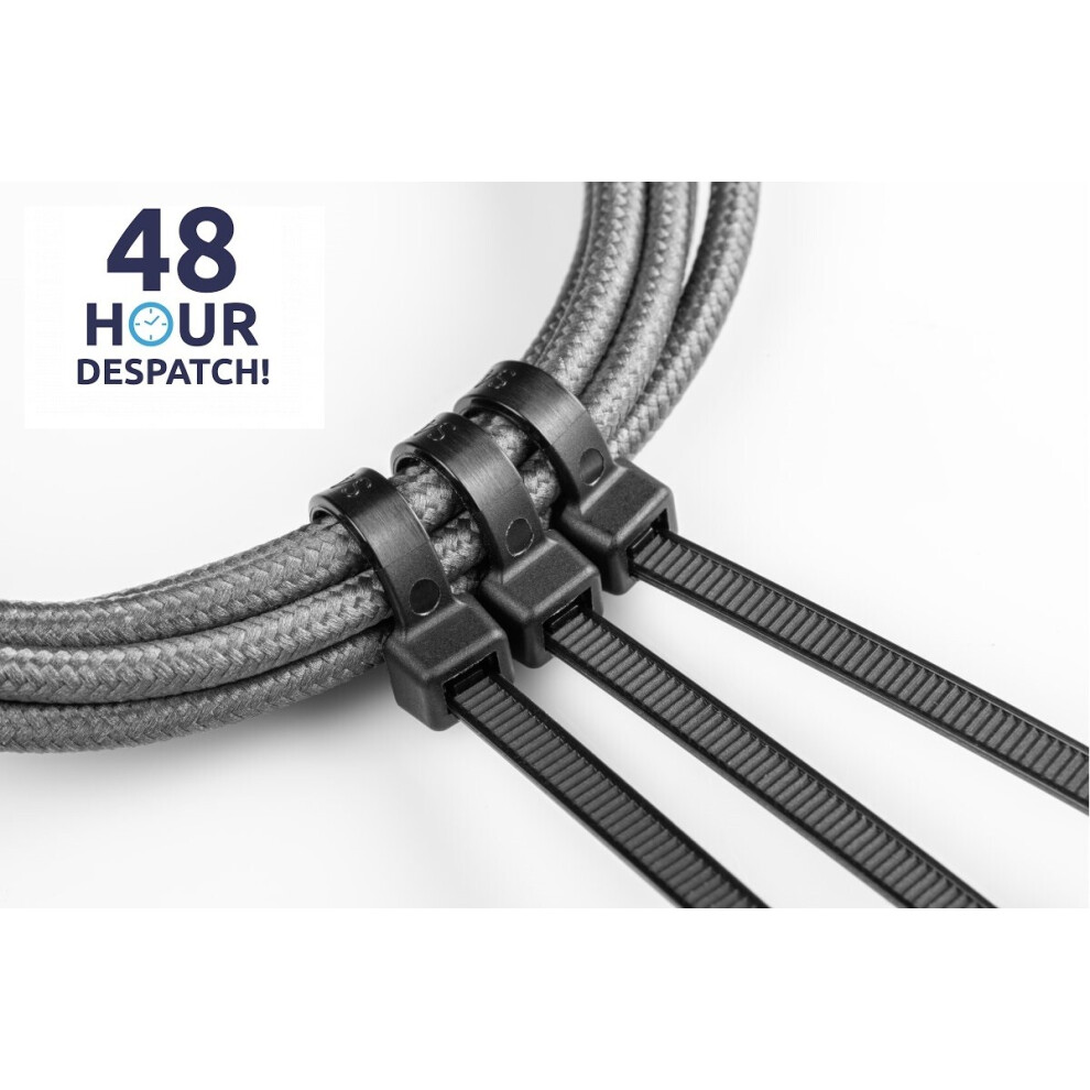 Photos - Electrical Wire & Cable GTV  Cable Zip Ties [100 PACK] Nylon Wraps High Quality Strong Small/Thin/Long/Thick (3,6 x 200 mm)