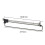 GTV (500mm) Wardrobe Pull Out Clothes Hanger Rail / Extending Rail / Storage Organiser 1