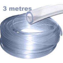 (3 Metres) 4mm Aquarium Air Line Tubing Hosing Pipe for Fish Tank Air Tube Pump PVC Pond