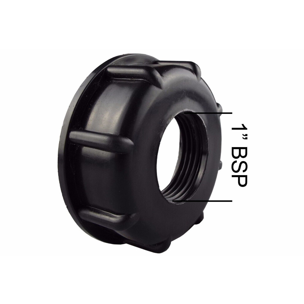 (Ibc_1"Bspf) Ibc Tank Fitting Adapter Selection Cap Tail Valve Connector Outlet S60x6 S100x8