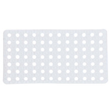 Non-Slip Large Hole Pad Water Absorbent Mat Pad Bathroom Kitchen Bathtub Mat Carpet（White）