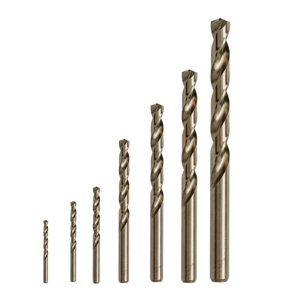 Gtv (Ø 1.5 Mm – L 40 Mm) Hss Cobalt Drill Bit For Metal Steel Cast Iron Plastic 1Mm-13Mm Twist Bits