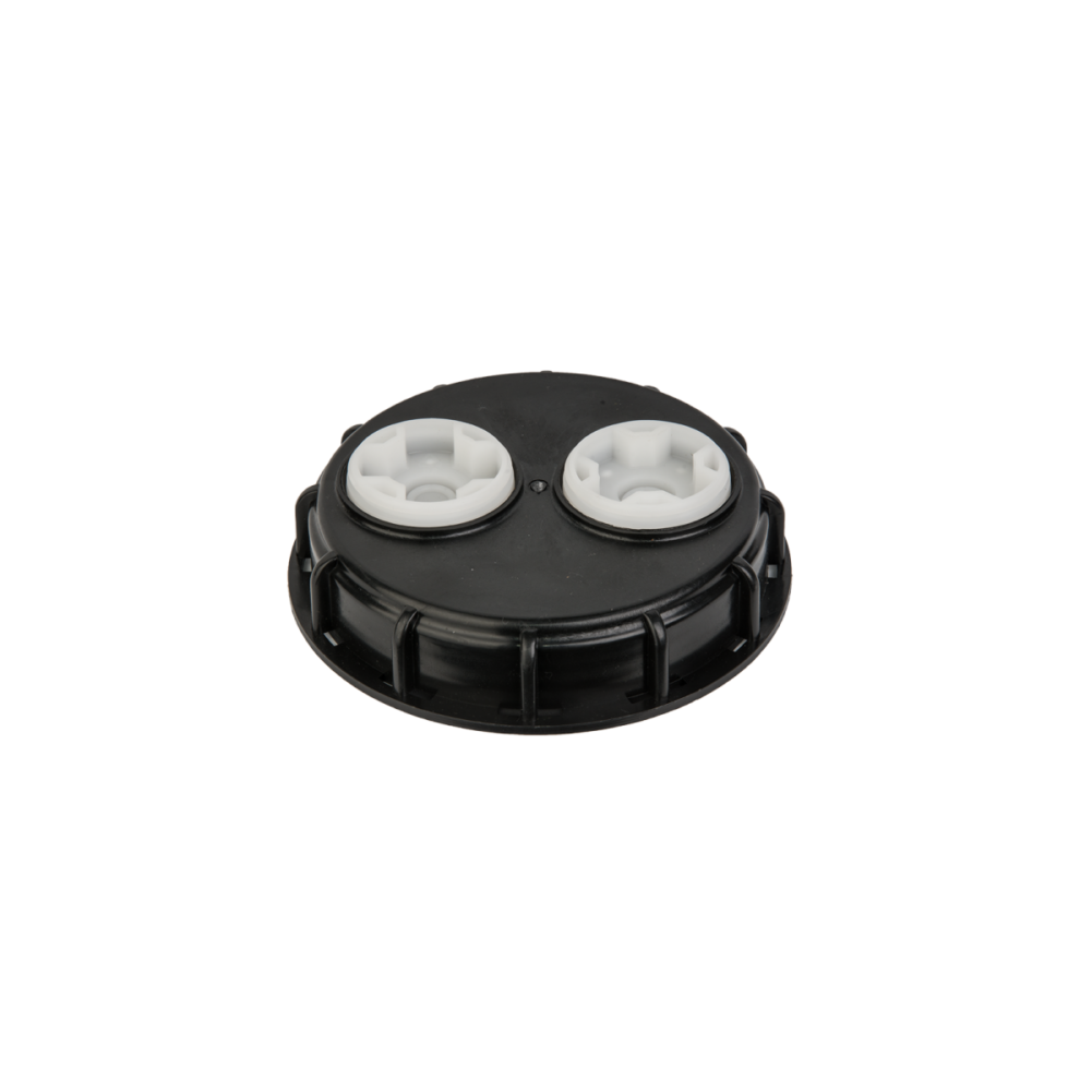 (Ibc_toplid2vents155mm) Ibc Tank Fitting Adapter Selection Cap Tail Valve Connector Outlet S60x6 S100x8