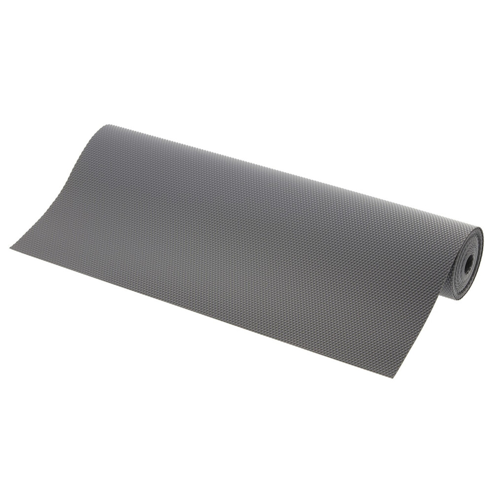 Gtv (Anthracite) 48X500 Cm Drawer Mat Non-Slip Kitchen Cabinet Liner Cupboard Shelf Protector Pad Anthracite