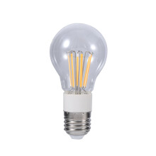 6W Warmweiße E27COB LED-Filamentlampe 360
