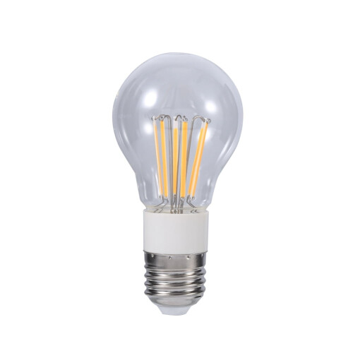 6W varm hvit E27COB LED-glødelampe 360