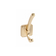 (Brushed Gold, WZ-Capital) Coat Hooks Hat Twin Robe Door Dress Bathroom Towel Bag Wall Hanger 14 Models