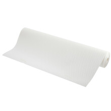 (White) 48x500 cm Drawer Mat Non-Slip Kitchen Cabinet Liner Cupboard Shelf Protector Pad