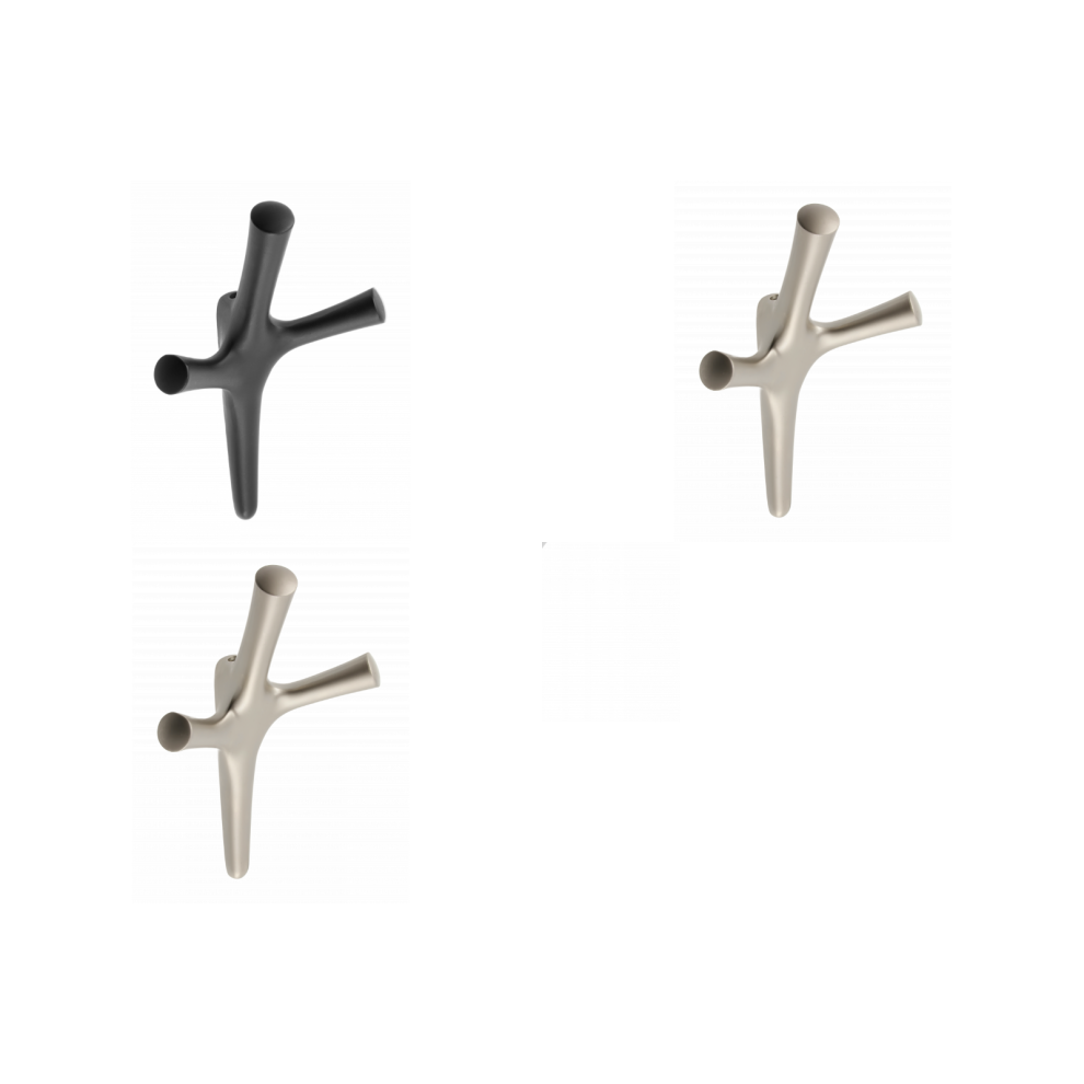 Gtv (Chrome, Walencia) Coat Hooks Hat Twin Robe Door Dress Bathroom Towel Bag Wall Hanger 14 Models