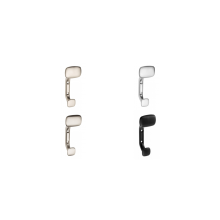 (Aluminium, Toledo C) Coat Hooks Hat Twin Robe Door Dress Bathroom Towel Bag Wall Hanger 14 Models