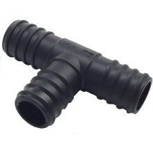 (25mm - 3/4"BSPM, T Piece connector) Flexible Pond Hose Pipe Fitting T/Bend/Straight/Tap/Valve/Tee/Elbow/Flow Control