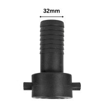 (32mm barb - 1.25" bsp female) Female Hosetail Connector with Barbed BSP Thread for Pools, Ponds, Pumps, Tanks