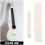2Pcs Durable White Bone Guitar Nut and Saddle for Acoustic Guitar 4