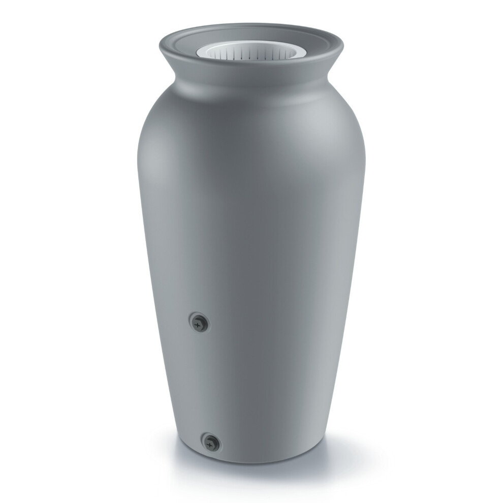 Prosperplast (, 230 L) Rainwater Tank Water Butt Garden Storage Barrel Container 230L 120L + Connectors Grey