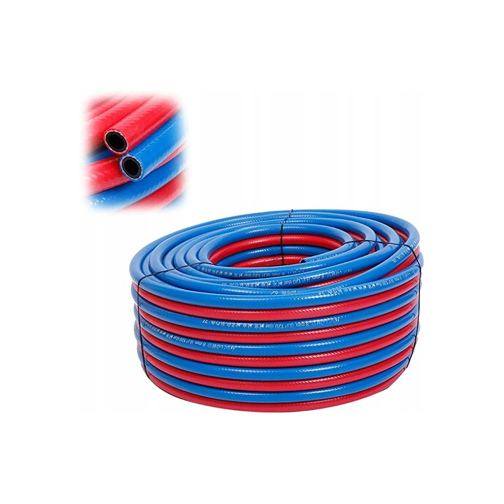 Photos - Other Hand Tools Twin Line Welding Hose 20 Bar for Oxygen and Acetylene 5/16" 6mm 9mm Cutting(8 Metres)