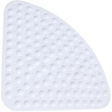 Shower Mats Shower Non-slip, Anti-slip Mat, Antibacterial, Anti-mold, Quarter Circle, Corner Area, Bathtub Mats Bath Mat with Suction Cups for Bathtub
