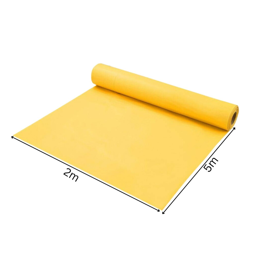 (2M X 5M) Roof Vapour Barrier Membrane 2M X 50M 0.2Mmdamp Proof Yellow Floor Insulation 5063873005935