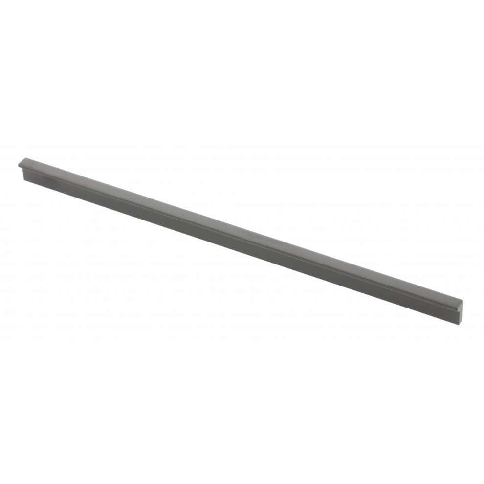 Gtv ( Mat, Length 190Mm - 160Mm Hole Central) Long Pillar Handle Furniture Kitchen Cupboard Wardrobe 190Mm 360Mm 1200Mm Black