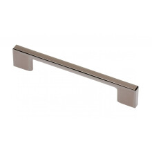 (Black Chrome, 256mm Hole Centre) Slim Line Kitchen Cabinet Handle Furniture Drawer Cabinet Wardrobe Handles Pull