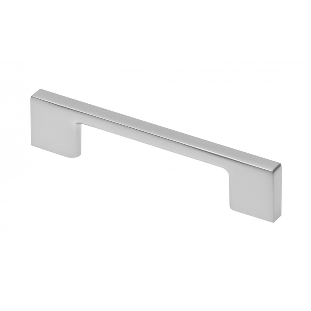 Gtv (Aluminium, 128Mm Hole Centre) Slim Line Kitchen Cabinet Handle Furniture Drawer Cabinet Wardrobe Handles Pull