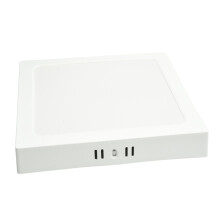 (Square, 24W) Surface-Mounted LED Ceiling Light Round or Square 6W, 12W, 18W, 24W 4000K