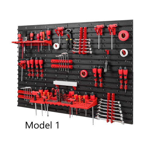 Prosperplast (Model 1) TOOL BOARD WALL MOUNTED 115 x 78 CM BINS, BOXES BOX HOOKS SHELVES VARIOUS SETS