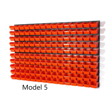 (Model 5) TOOL BOARD WALL MOUNTED 115 x 78 CM BINS, BOXES BOX HOOKS SHELVES VARIOUS SETS