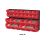 Prosperplast (Model 28) WALL MOUNTED TOOL PEG BOARD SET GARAGE STORAGE BINS WORKSHOP RACK SHED ORGANISER 1