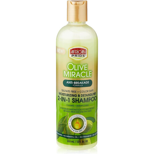 African Pride Shampoo & Conditioner 2 in 1 355ml