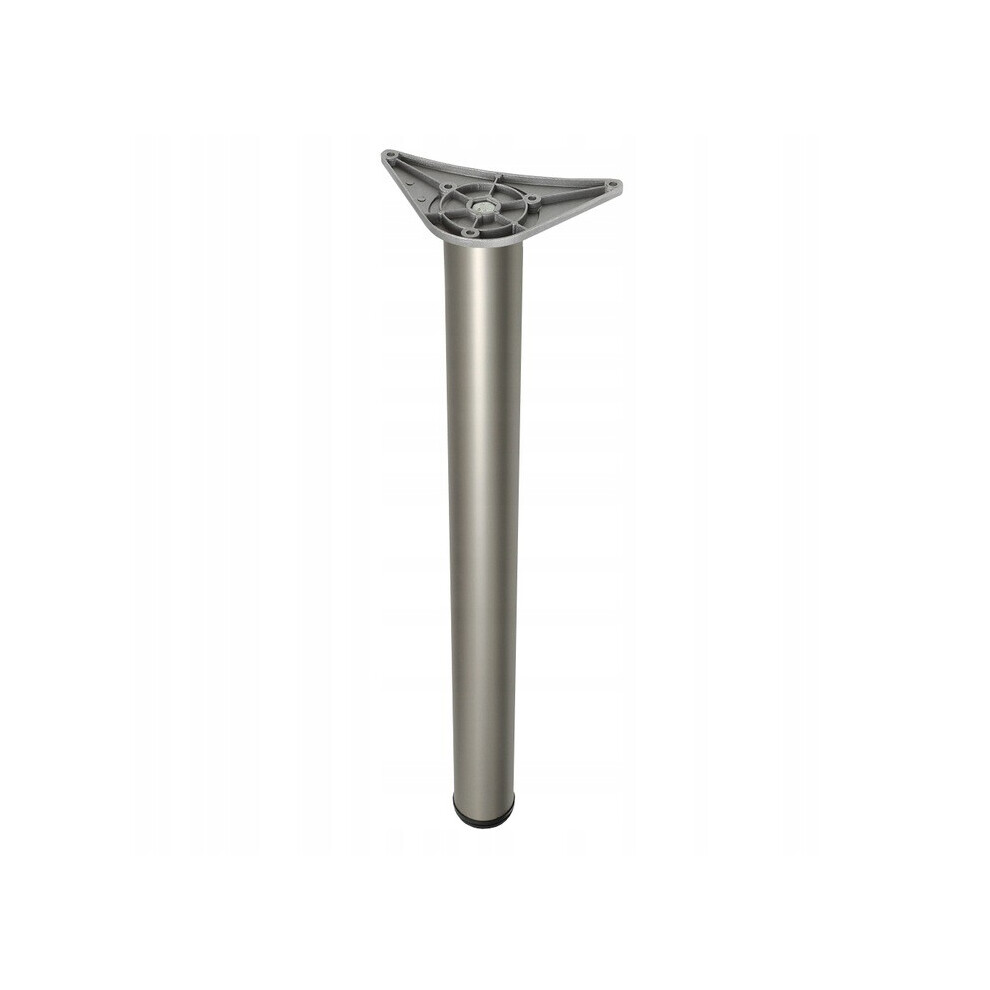 Gtv (Satin, 82 Cm) Table Leg Breakfast Bar Worktop Support Kitchen Round 710/820/870/1100Mm