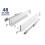 GTV (199mm - Extra Large, 40cm) UltraSlim AXIS PRO Soft Close White Kitchen Drawer Box Sides Drawer Runners 1
