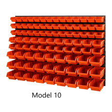 (Model 10) TOOL BOARD WALL MOUNTED 115 x 78 CM BINS, BOXES BOX HOOKS SHELVES VARIOUS SETS