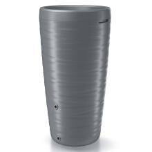 (Light grey) Rainwater tank Water butt Collection Storage Harvesting 240L + connections Maze