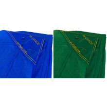 (Blue - LLDPE 100GSM, 3m x 4m) Waterproof Tarpaulin Ground Sheet Lightweight Camping Cover Dust Multi Purpose