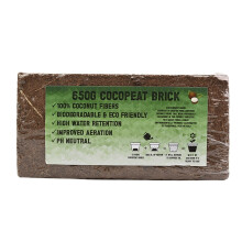 (Pack of 6) Coco Coir Natural Compost Brick Organic Coconut Fibre Plant Potting Peat free