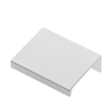 (Aluminium, 256mm Hole centres - 290mm Overall) Edge Mounted Cabinet Pull Trim Profile HEXI Handles for Kitchen Bedroom Bathroom
