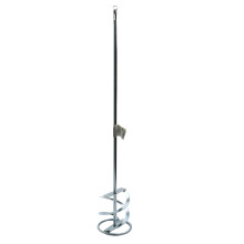 (Ø100x600mm, SDS+) Mixing Paddle Drill Attachment Hex or SDS+ Shaft Paint Adhesive Cement Plaster