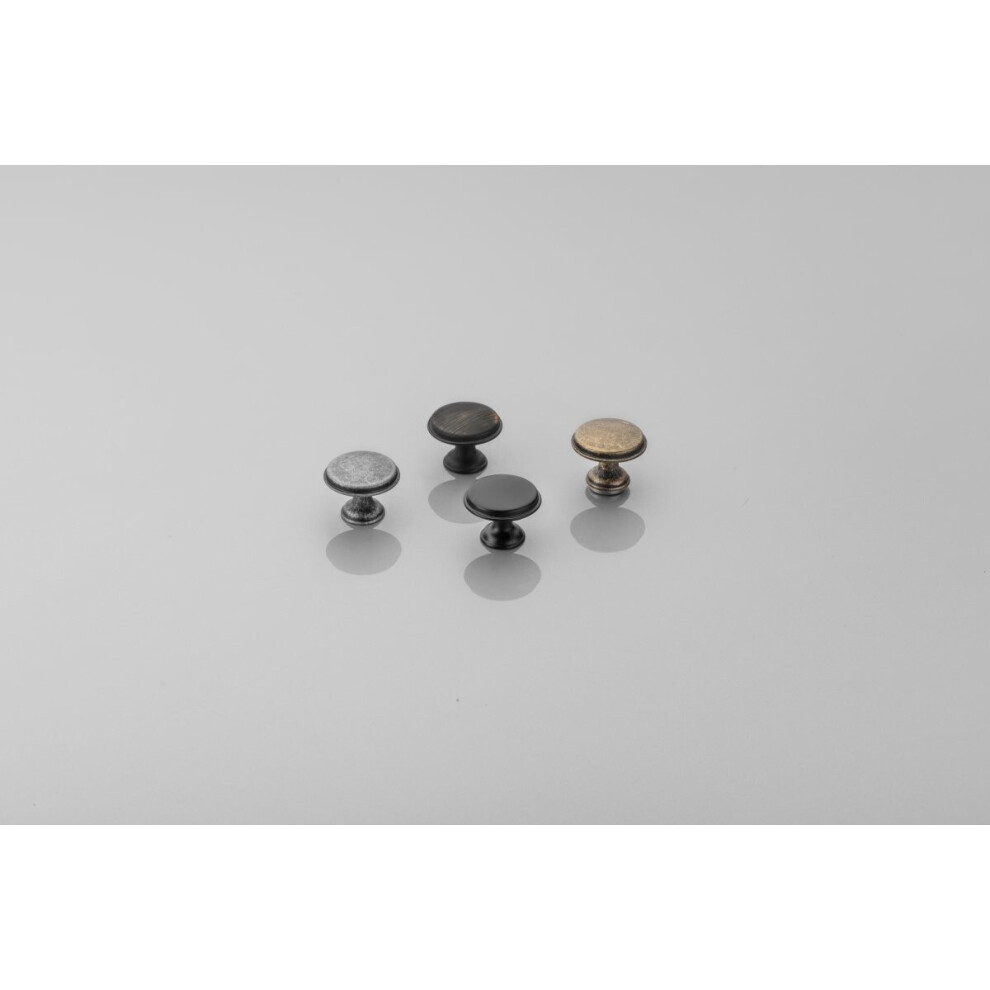 Gtv (Antique Cento Knob) Knob For Drawer Pendant Furniture Cupboard Cabinet Antique Vintage Bronz Handle Silver