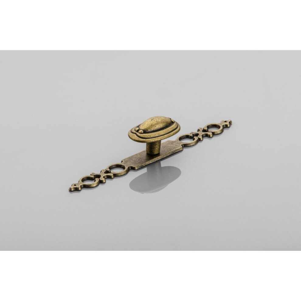 Gtv (Antique Brass, Handle 4) Knob For Drawer Pendant Furniture Cupboard Cabinet Antique Vintage Bronz Handle