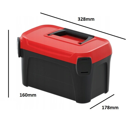 Prosperplast (Model 1) Craft Tool Make Up Storage Organiser Sewing Box DIY Toolbox Tote Tray - 4 models