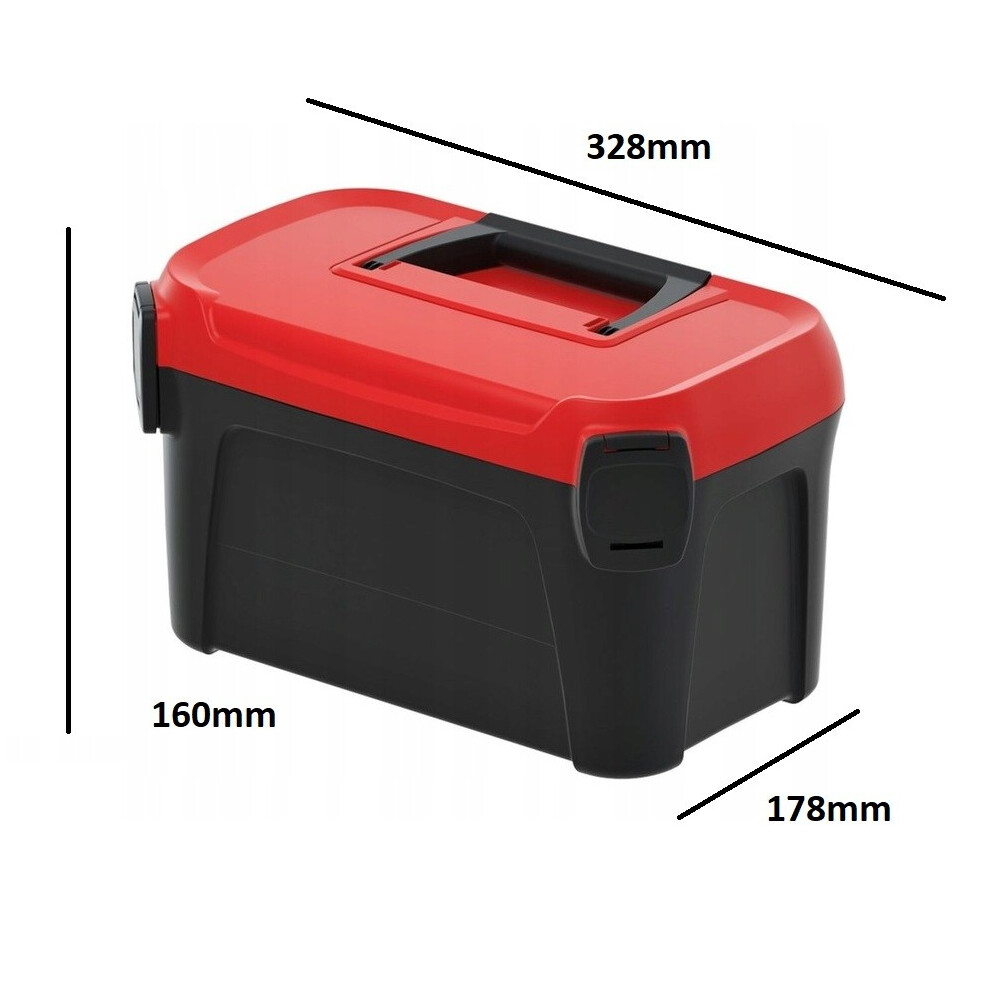 Prosperplast (Model 1) Craft Tool Make Up Storage Organiser Sewing Box Diy Toolbox Tote Tray - 4 Models