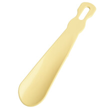 (Yellow, Set of 2) Shoe Horn Plastic Spoon Shoehorn Boot 20.5cm Compact Travel Shoe Helper Hanging