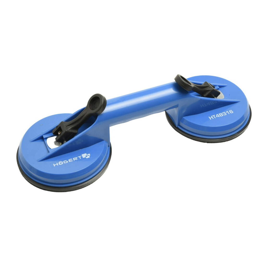 (Double Suction Cup) Suction Cup Glass Lifter Rubber Single 40Kg / Double 80Kg 120Mm Diameter 5061098942264