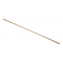 (Brushed Gold, 1200mm length with 3x325mm hole center) Groove Furniture Handle Cabinet Kitchen Wardrobe Door Pull Modern Home Long