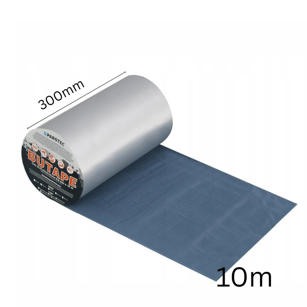 (300Mm) Butyl Aluminium Sealant Tape Performance Waterproof 75, 100, 150, 300 Mm X 10M 5056697285553