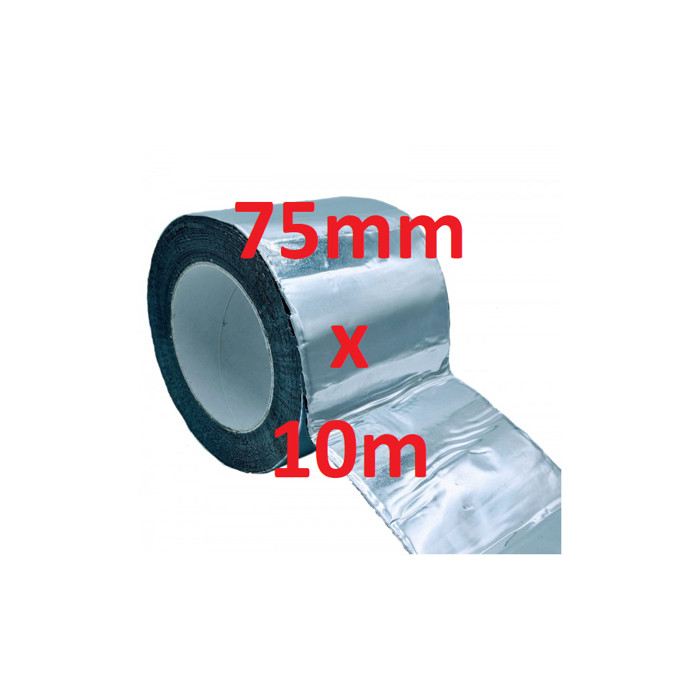 (75Mm) Butyl Black Sealant Tape Performance Waterproof 75, 100, 150, 300 Mm X 10M 5056697269591