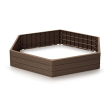 (Anthracite, Oval 130cm x 150cm) Garden Raised Grow Beds -STRONG- Various Sizes Vegetable Herb BOX Planter Trough