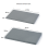 Prosperplast (47.5cm x 28.5cm, 2cm) Tool box Foam Cut and Peel Customisable Foam Sheets Inserts Organiser Grey 1