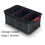 Prosperplast (Storage basket large + dividers) Storage Tool Box Platform Wheels Large Toolbox Mobile Tray Compartment Stackable 1